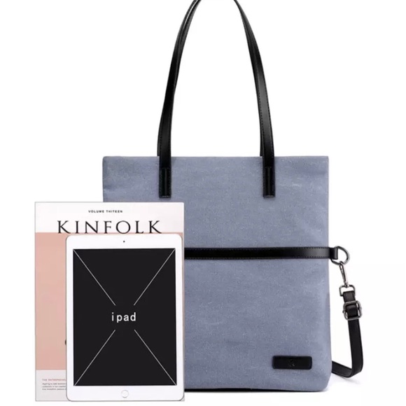 Canvas zipper Closure Stand Up Bag - Picture 5 of 8